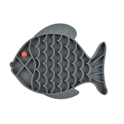 Silicone Slow Feeder Plate for Dogs and Pets