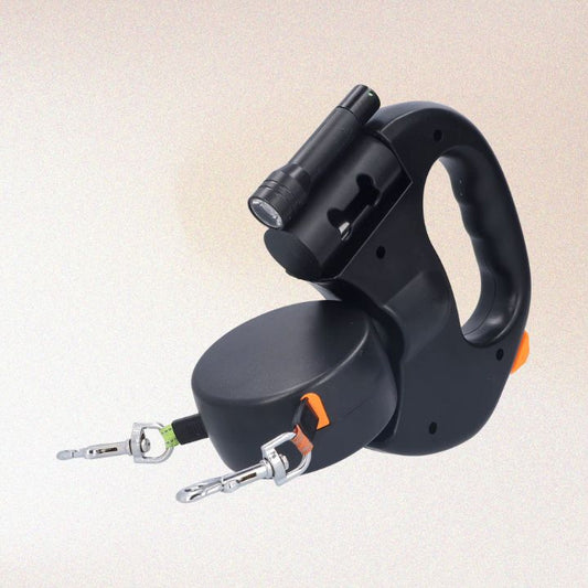 Dual Retractable Dog Leash