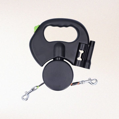 Dual Retractable Dog Leash