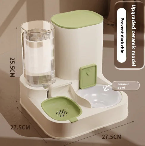 Automatic Pet Feeder with Water Dispenser