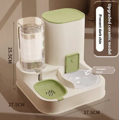Automatic Pet Feeder with Water Dispenser