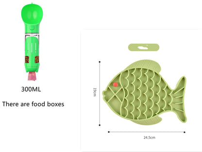 Silicone Slow Feeder Plate for Dogs and Pets