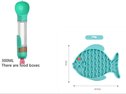 Silicone Slow Feeder Plate for Dogs and Pets